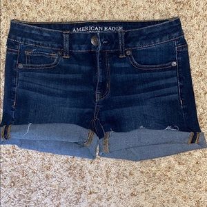 Blue jeans shorts